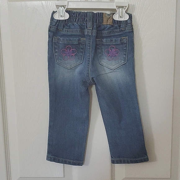 Children's Place 18 Months Toddler Denim Skinny Elastic Waist Jeans - Picture 3 of 7